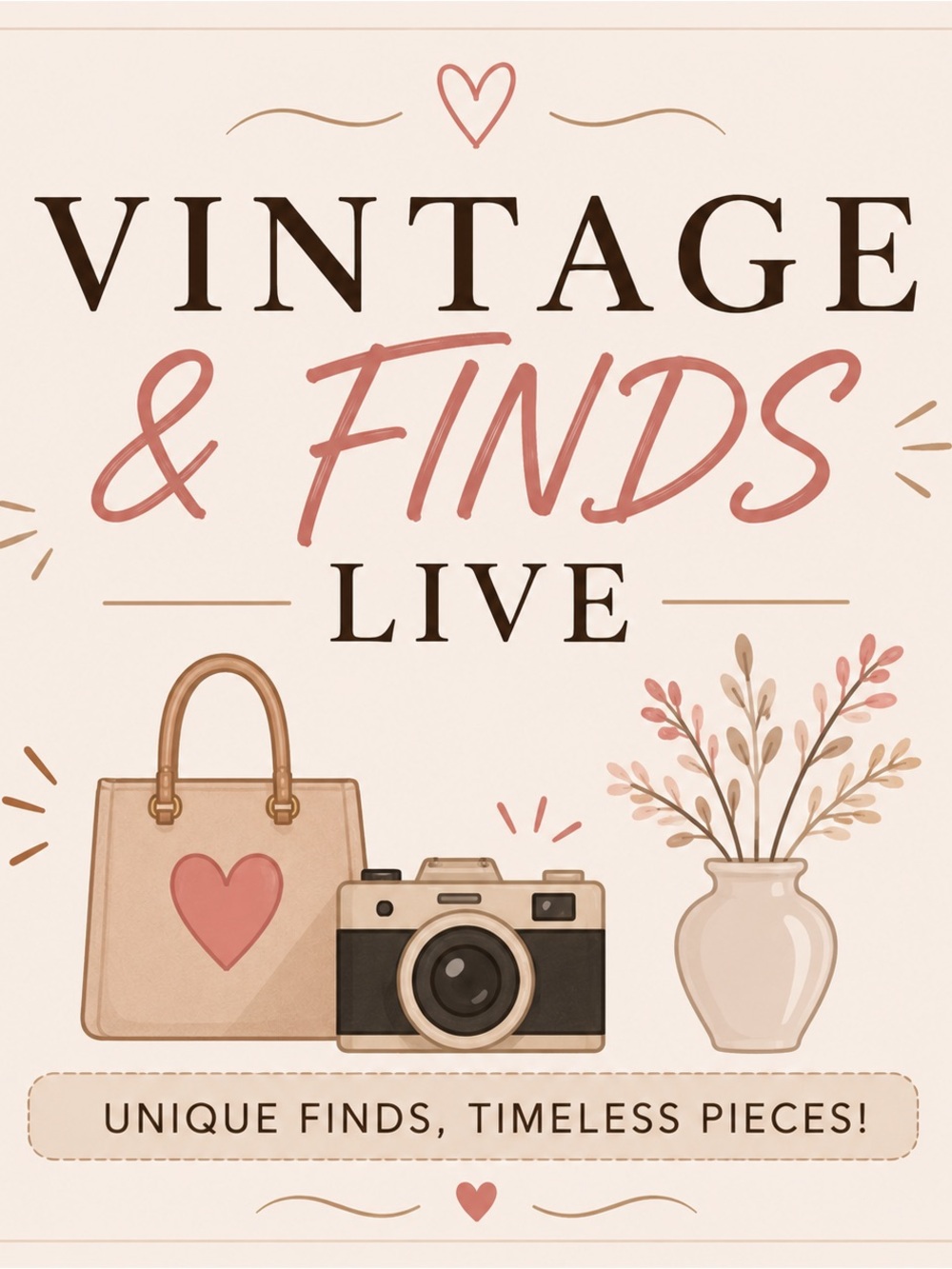 Like To Get Notified ~ Vintage decor, unique items & trinkets